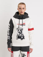Babystaff Nela Hoodie White Grey - Amstaff Wear