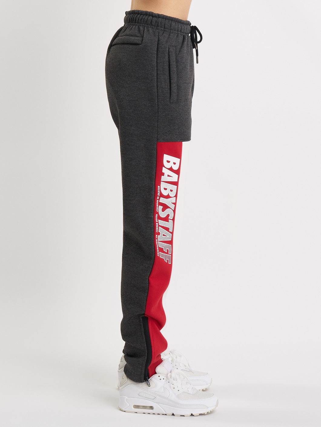 Babystaff Nela Sweatpants White Grey - Amstaff Wear