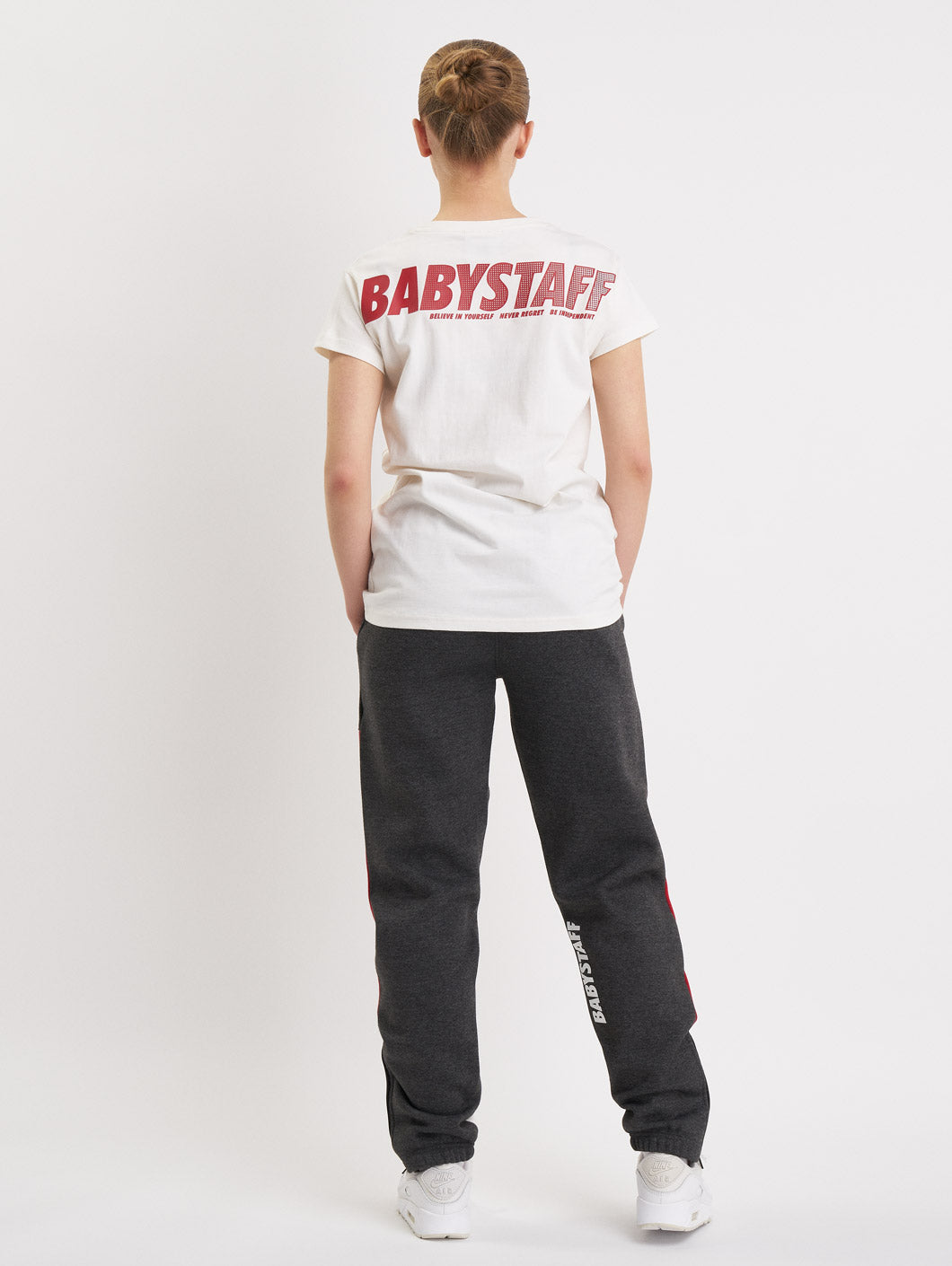 Babystaff Nela Sweatpants White Grey - Amstaff Wear