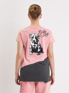 Babystaff Buckes T-Shirt Pink Grey - Amstaff Wear
