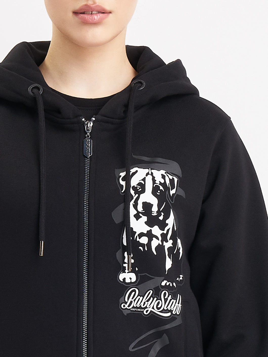 Babystaff Vezda Ziphoodie Black - Amstaff Wear