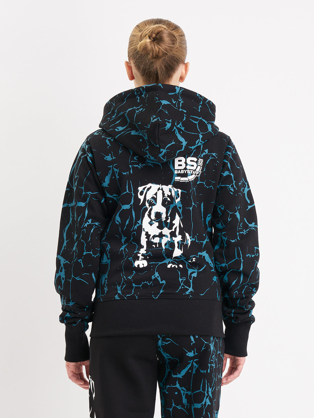 Babystaff Strainge Ziphoodie Black - Amstaff Wear