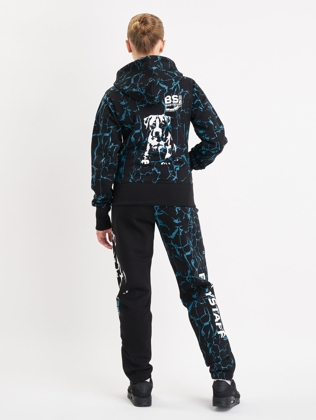 Babystaff Strainge Ziphoodie Black - Amstaff Wear