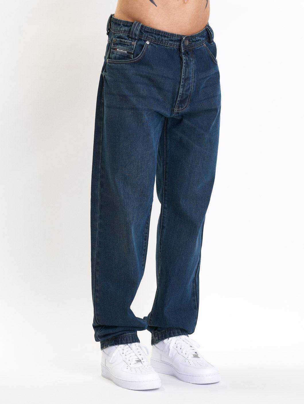 Mox Unleashed Jeans - washed dark blue - Amstaff Wear
