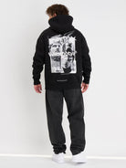 Whoshotya Ethereal Heavy Oversize Hoodie Black - Amstaff Wear