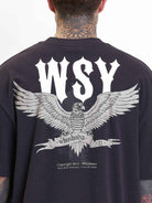 Eagle Oversized T-Shirt Black - Amstaff Wear