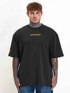 Rose Oversized T-Shirt Black - Amstaff Wear
