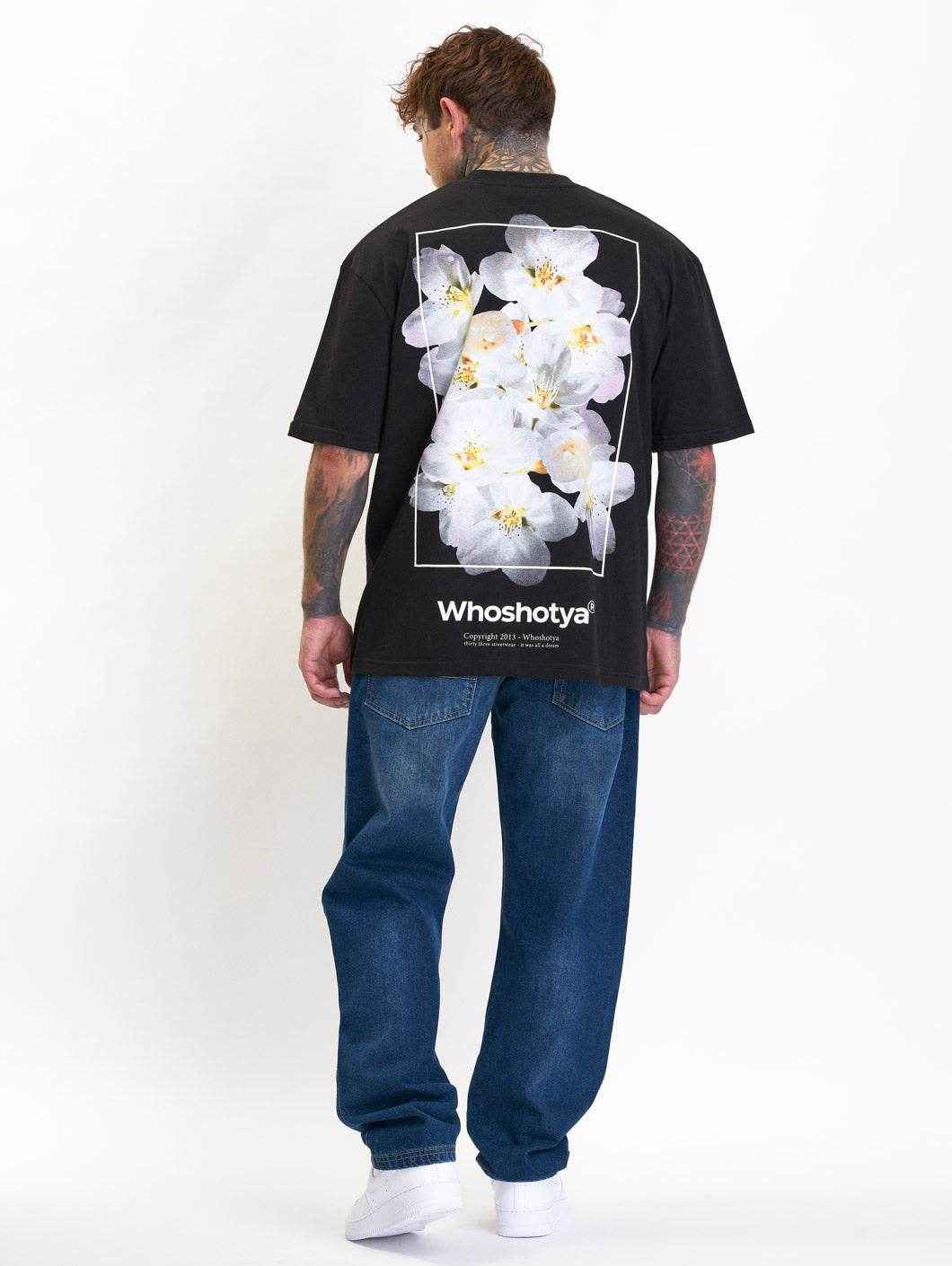 Cherry Oversized T-Shirt Black - Amstaff Wear