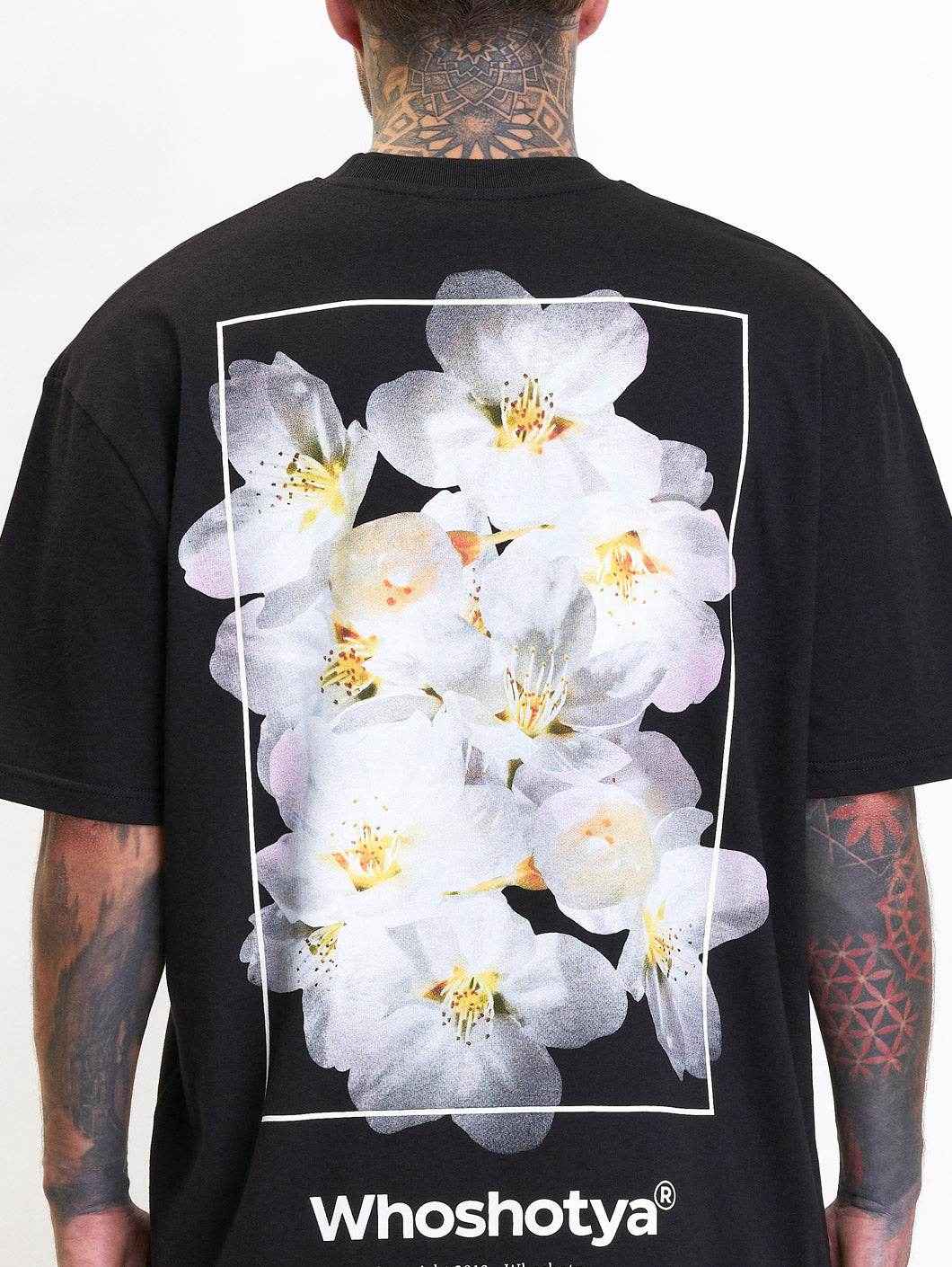 Cherry Oversized T-Shirt Black - Amstaff Wear