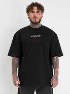 Whoshotya Ethereal Oversize T-Shirt Black - Amstaff Wear