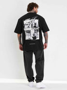 Whoshotya Ethereal Oversize T-Shirt Black - Amstaff Wear