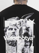 Whoshotya Ethereal Oversize T-Shirt Black - Amstaff Wear