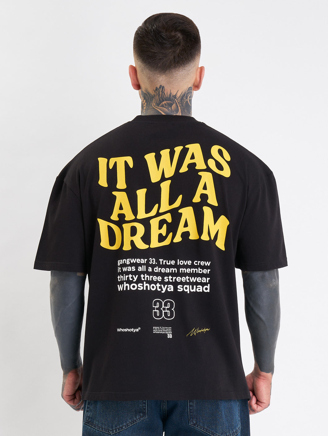 Who Shot Ya? Dreamerz Oversize T-Shirt Black 2XL