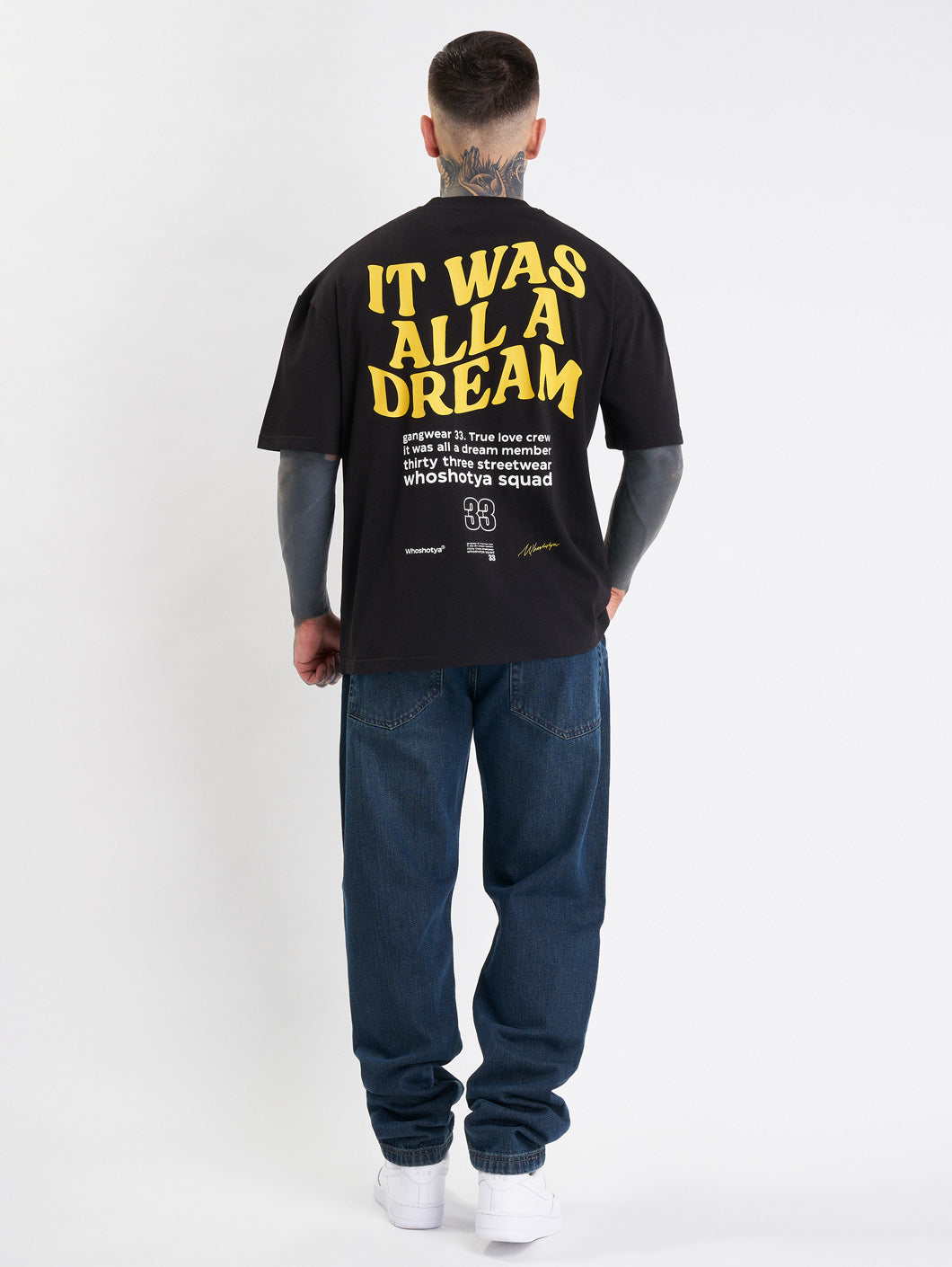 Who Shot Ya? Dreamerz Oversize T-Shirt Black
