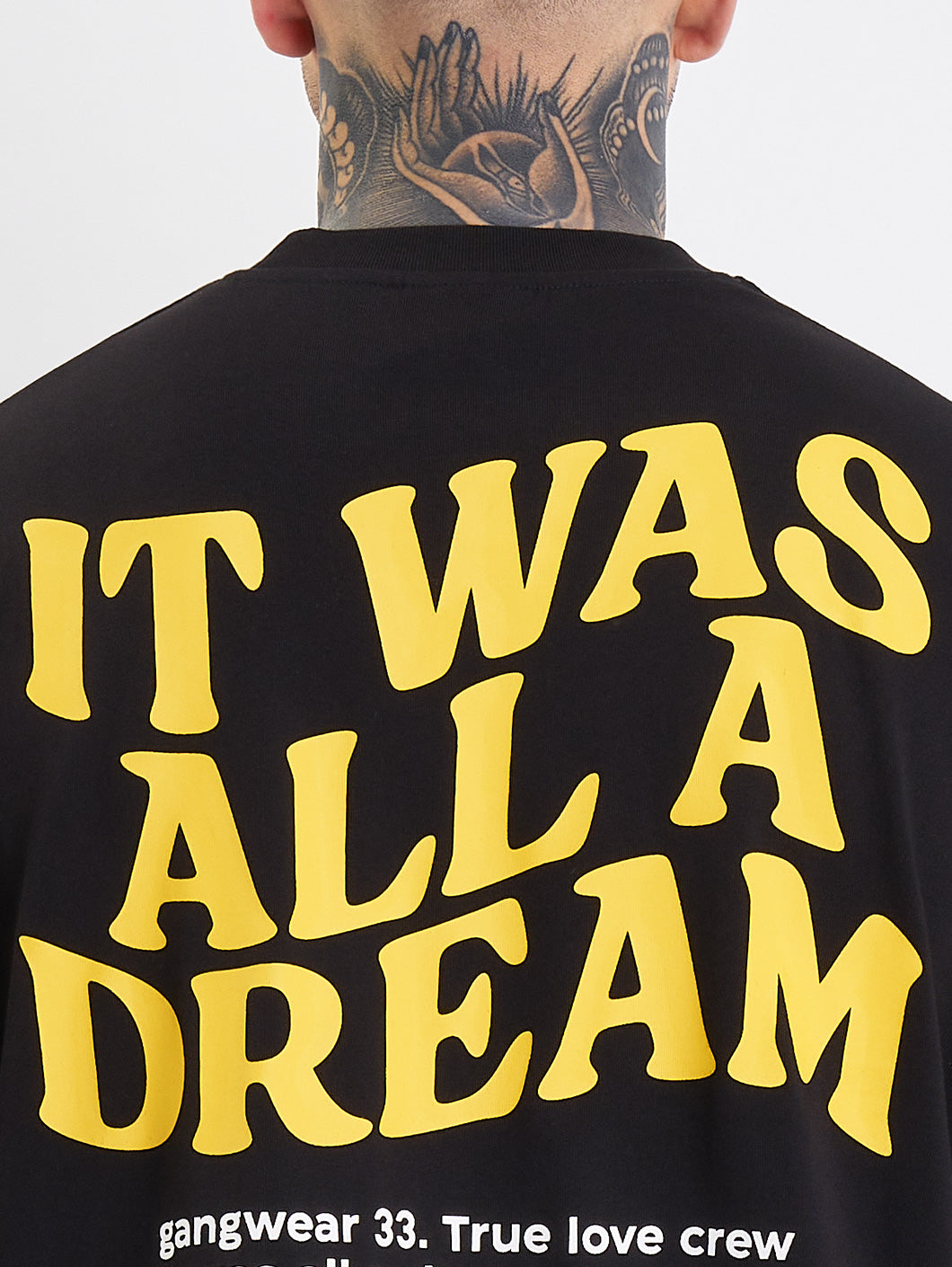 Who Shot Ya? Dreamerz Oversize T-Shirt Black