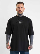 Whoshotya Feralith Oversize T-Shirt Black - Amstaff Wear