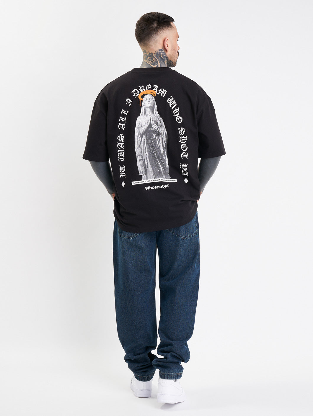 Who Shot Ya? Matria Oversize T-Shirt Black