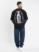 Whoshotya Matria Oversize T-Shirt Black - Amstaff Wear