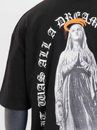 Whoshotya Matria Oversize T-Shirt Black - Amstaff Wear
