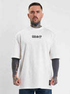Whoshotya Matria Oversize T-Shirt White - Amstaff Wear