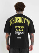 Whoshotya Toxigen Oversize T-Shirt Black - Amstaff Wear