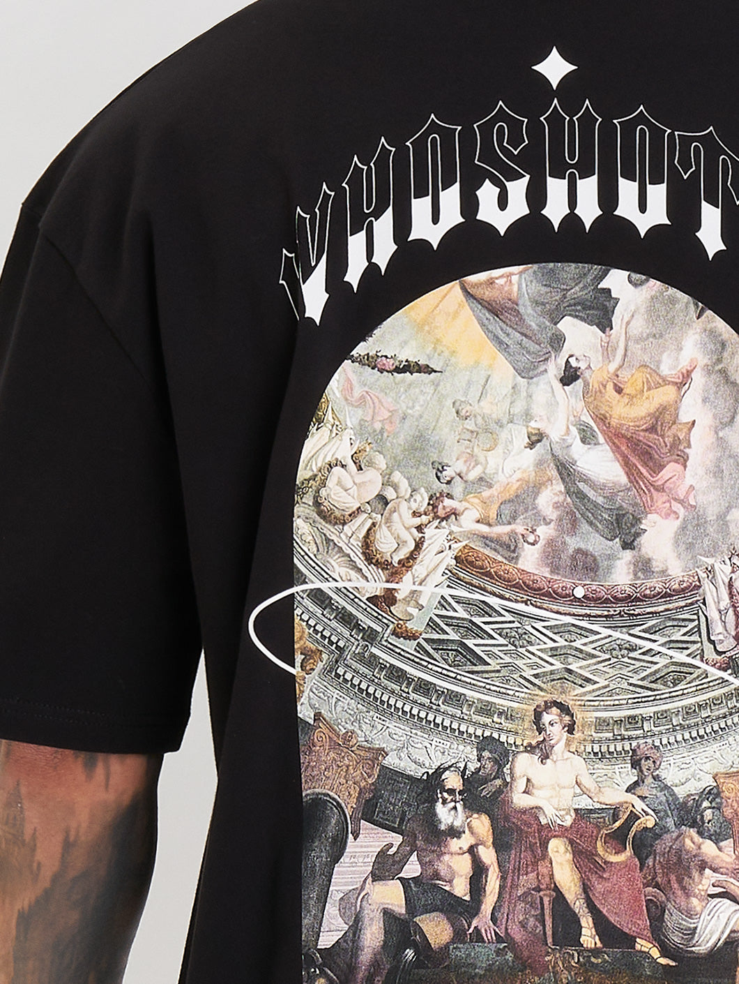 Who Shot Ya? Legacian Oversize T-Shirt Black