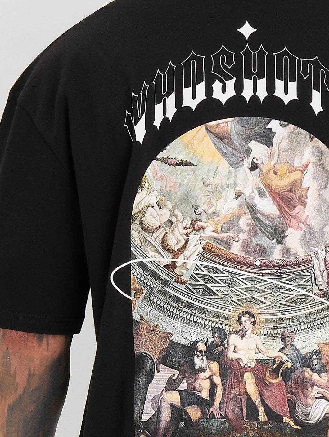 Whoshotya Legacian Oversize T-Shirt Black - Amstaff Wear