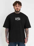 Whoshotya Swiftclaw Oversize T-Shirt Black - Amstaff Wear