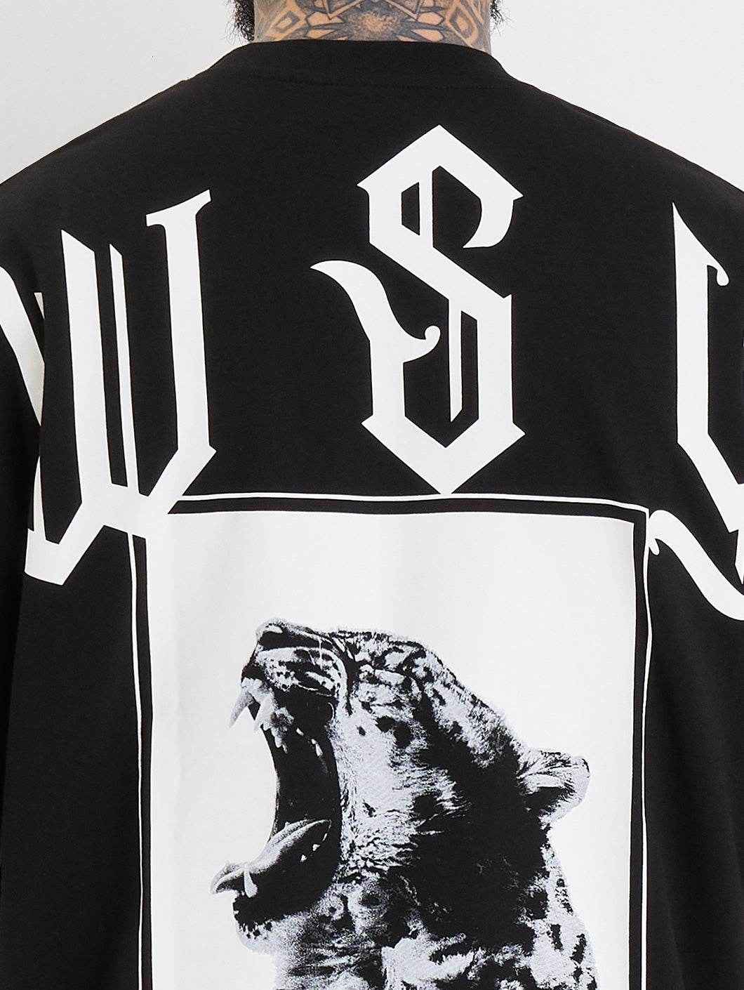 Whoshotya Swiftclaw Oversize T-Shirt Black - Amstaff Wear