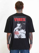 Vibes Oversize T-Shirt Black - Amstaff Wear