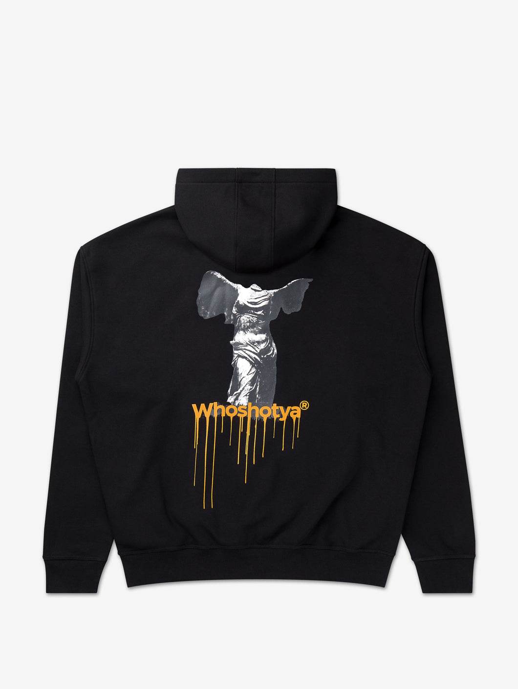 Headless Oversized Hoodie Black - Amstaff Wear