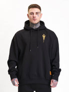 Headless Oversized Hoodie Black - Amstaff Wear