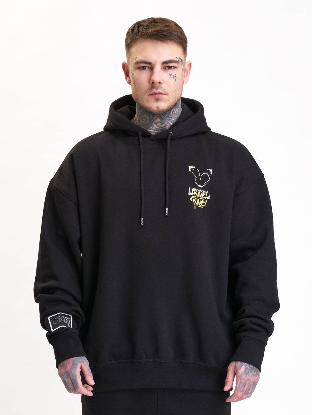 rusty bullet oversized hoodie - 4
