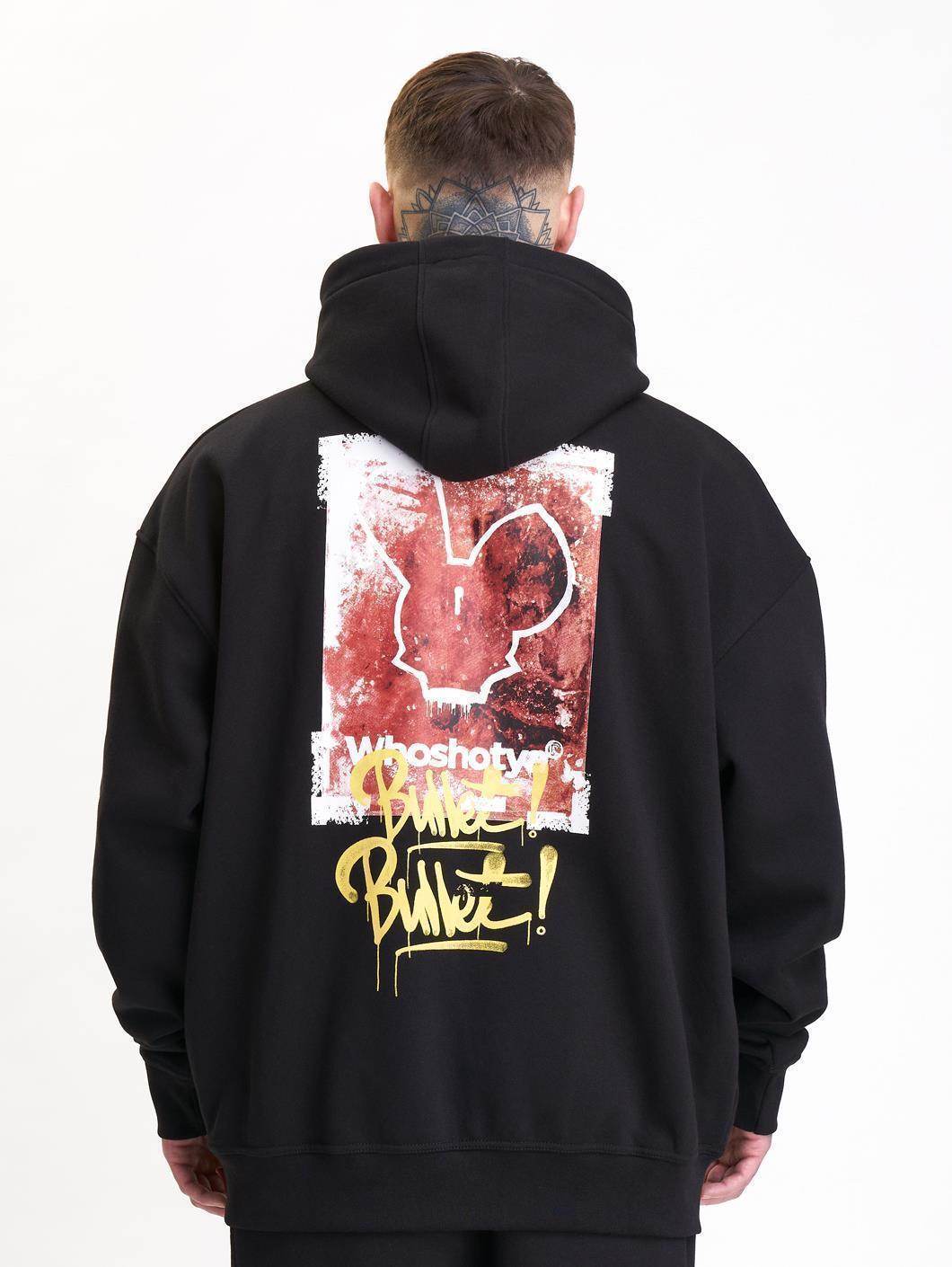 rusty bullet oversized hoodie - 3