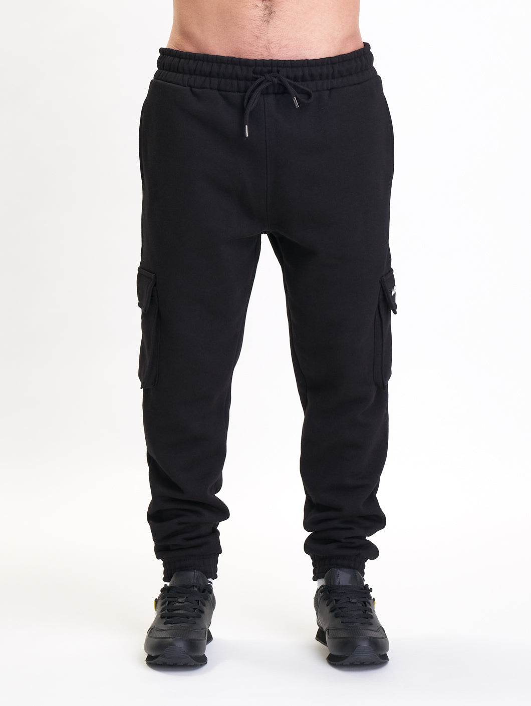 Whoshotya Classic Cargo Pants Black - Amstaff Wear