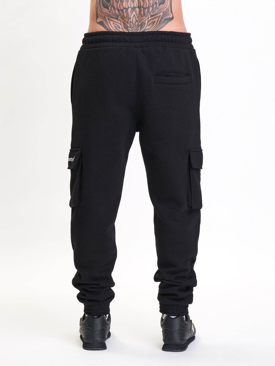 Whoshotya Classic Cargo Pants Black - Amstaff Wear