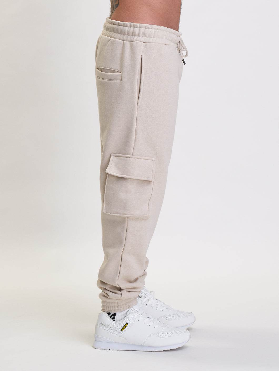 Whoshotya Classic Cargo Pants Light Beige - Amstaff Wear