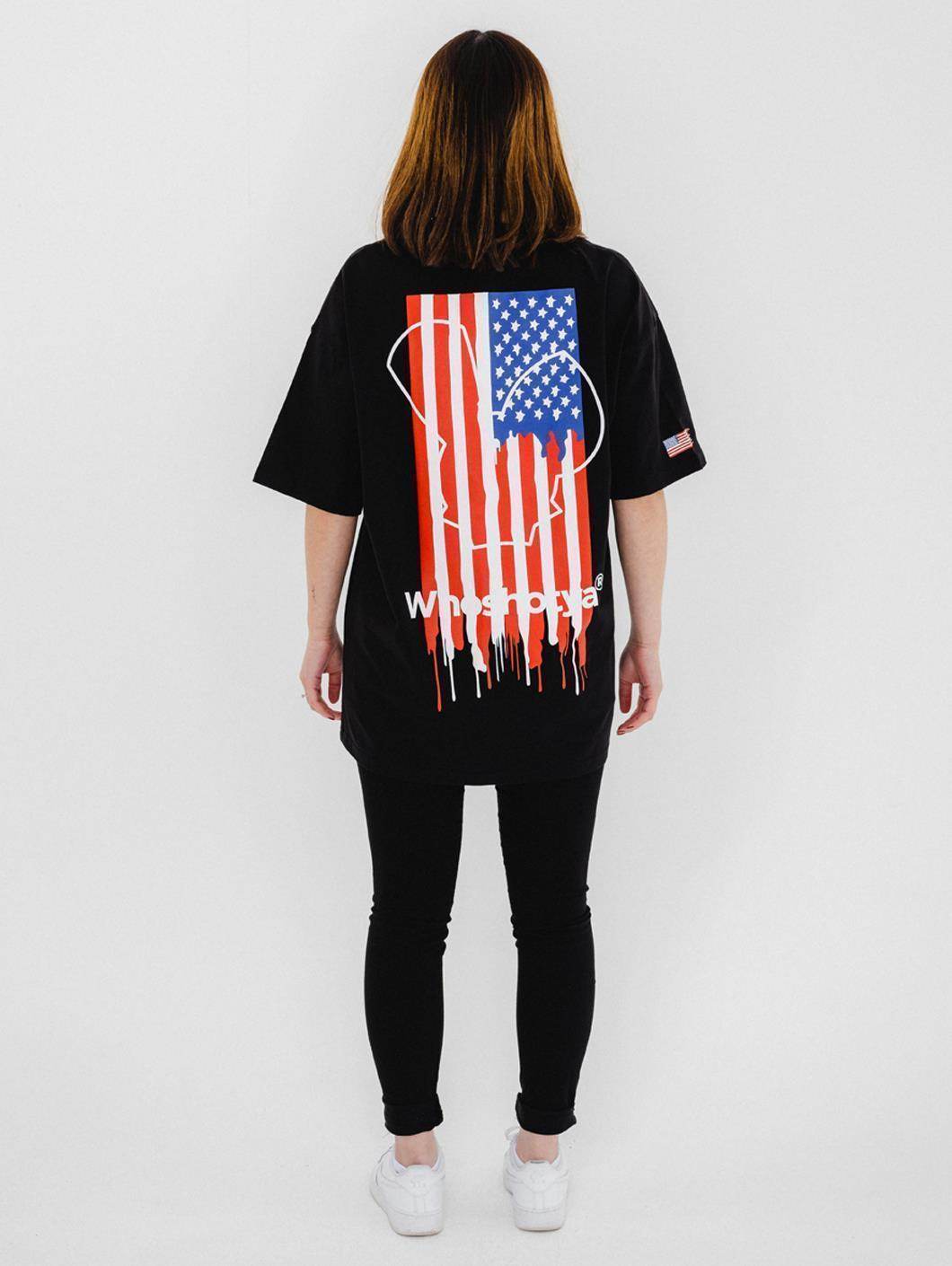 flagdrips oversized t-shirt - 6
