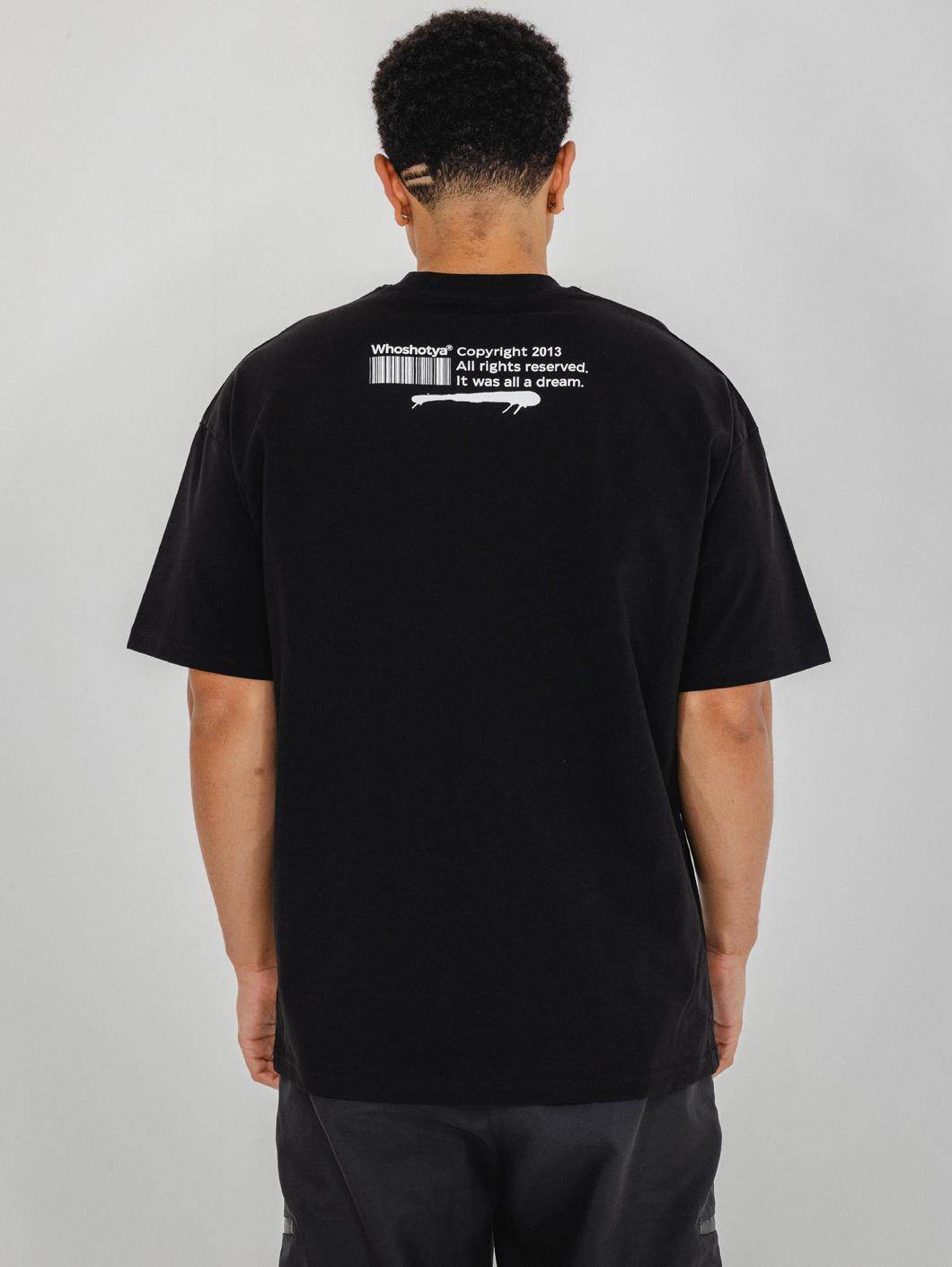 Who Shot Ya Whitelines Oversized T-Shirt - 3