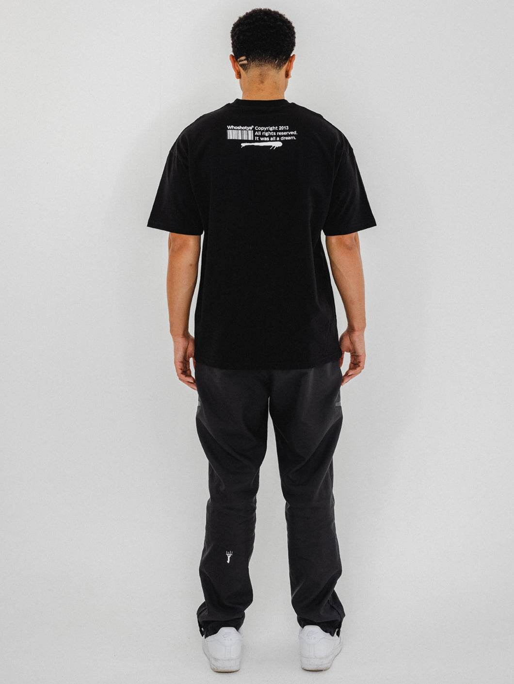 Who Shot Ya Whitelines Oversized T-Shirt - 2