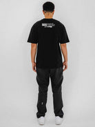 Whitelines Oversized T-Shirt Black - Amstaff Wear