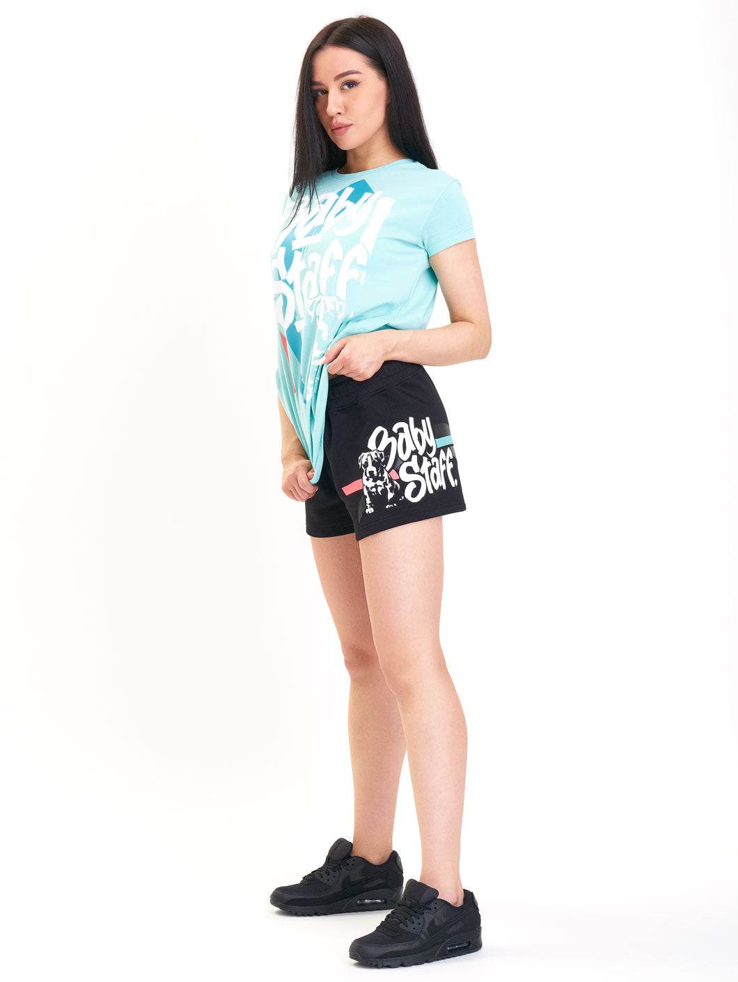 Babystaff Giela Shorts Black - Amstaff Wear