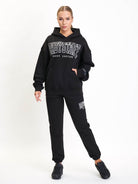 Babystaff College Oversize Hoodie Black - Amstaff Wear