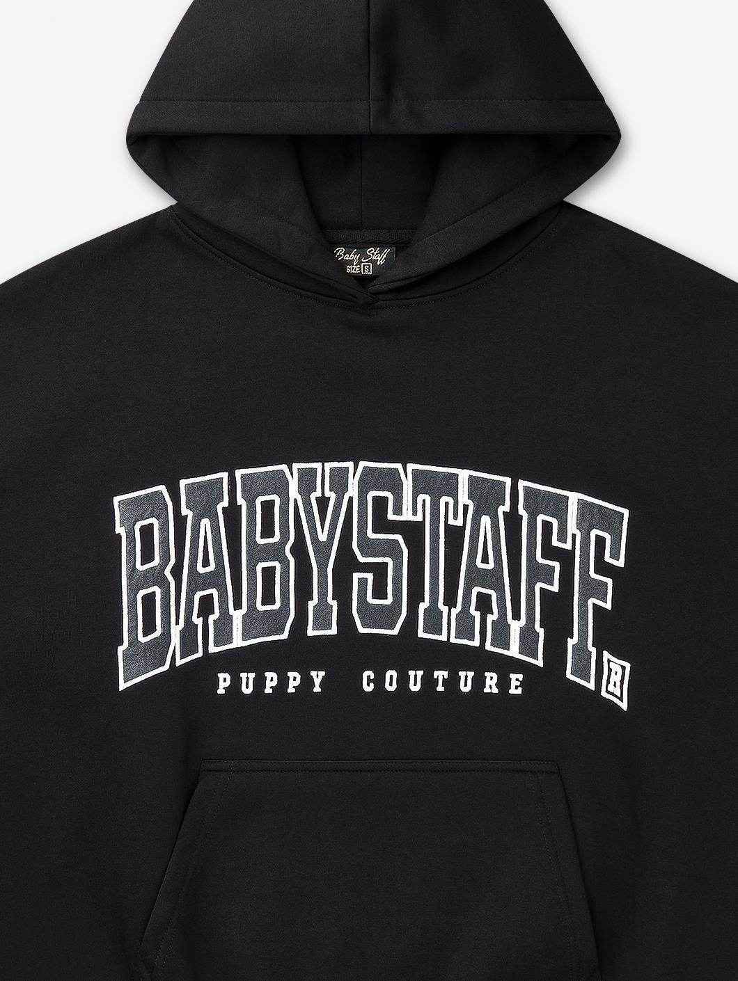 Babystaff College Oversize Hoodie Black - Amstaff Wear