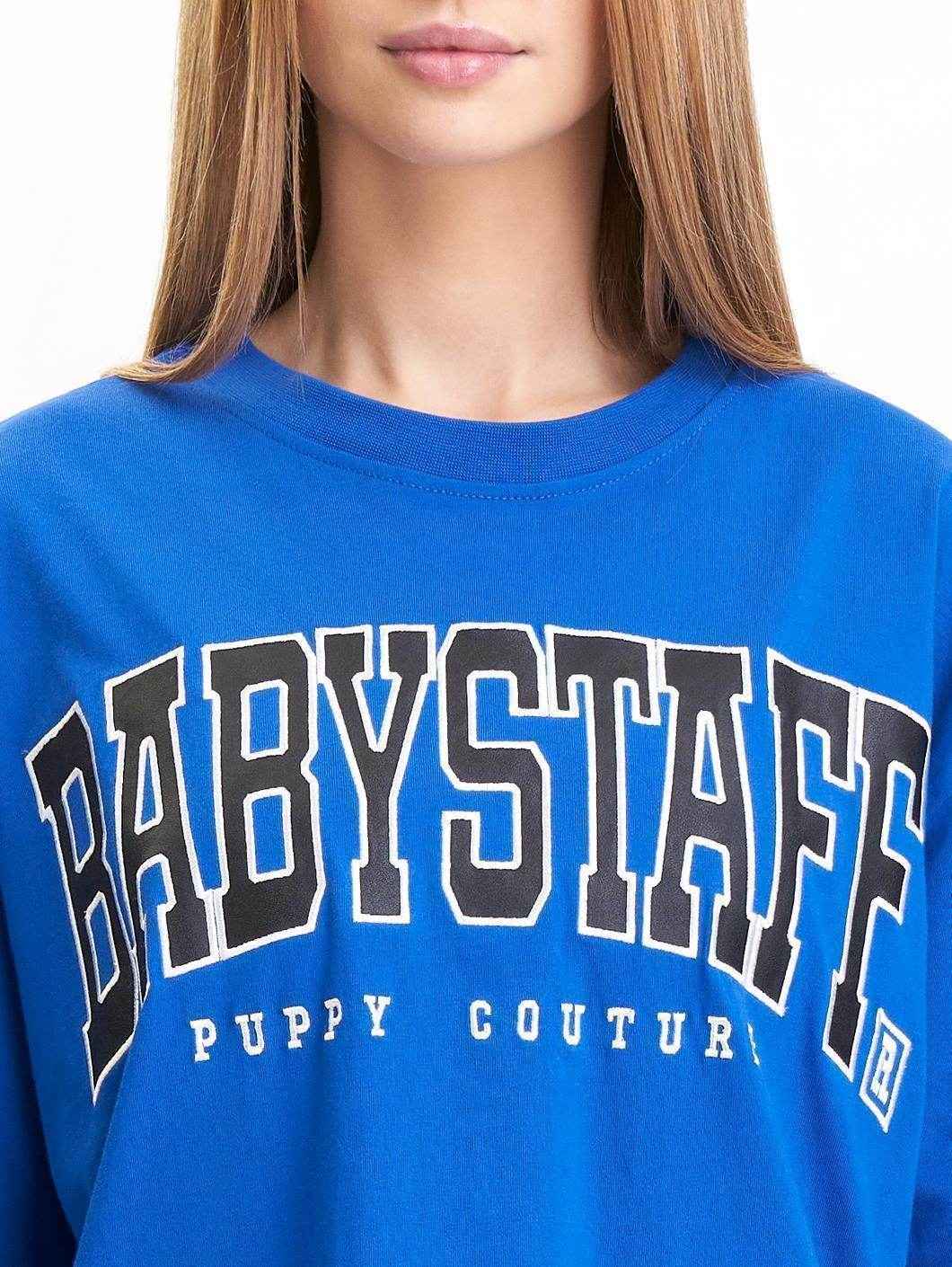 Babystaff College Oversize T-Shirt Blue - Amstaff Wear