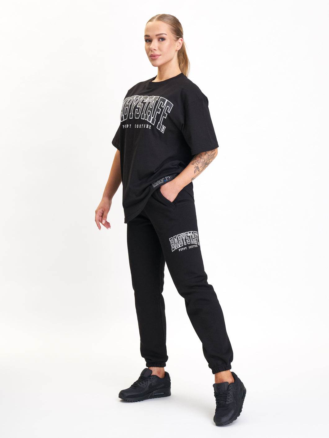 Babystaff College Sweatpants Black - Amstaff Wear