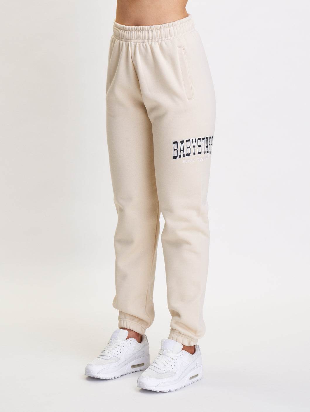 Babystaff College Sweatpants Cream - Amstaff Wear