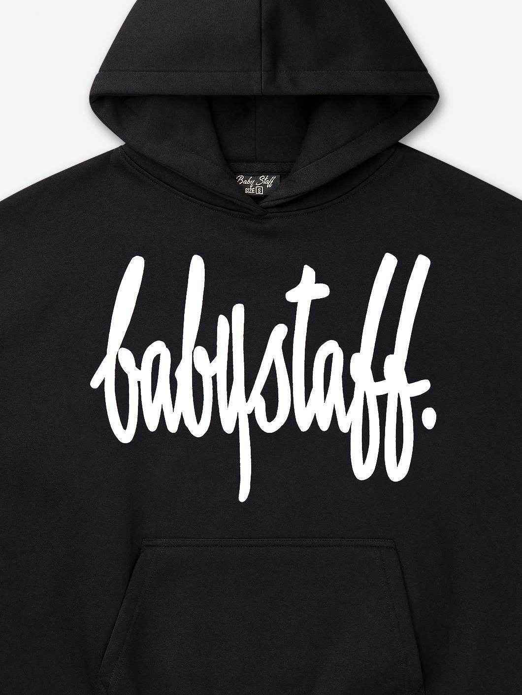 Babystaff Fast Oversized Hoodie Black - Amstaff Wear