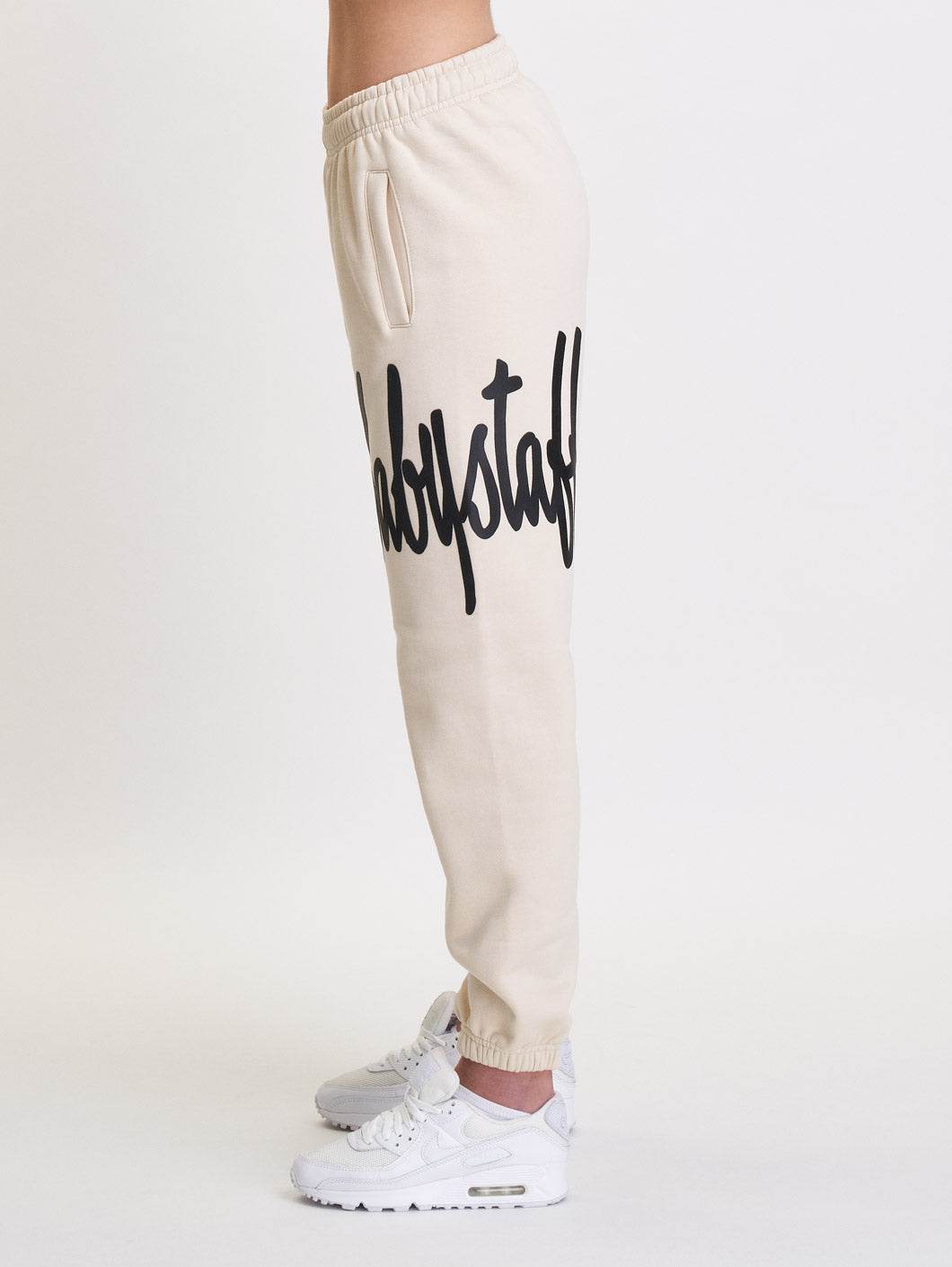 Babystaff Fast Sweatpants Cream - Amstaff Wear
