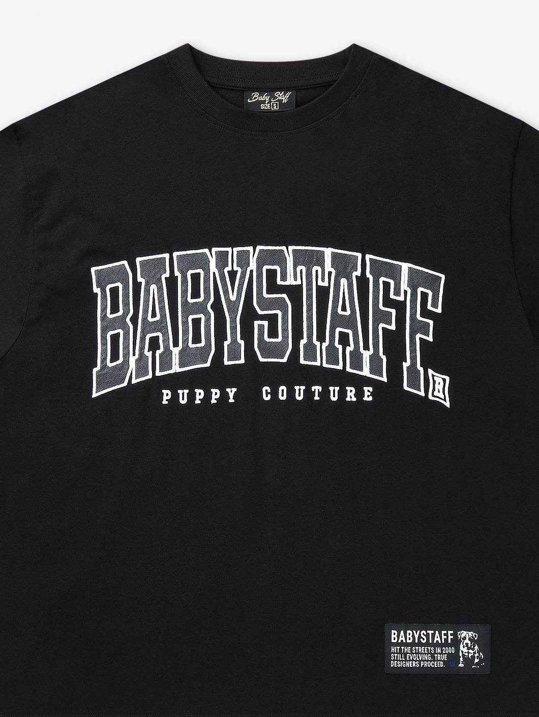 Babystaff College Oversize T-Shirt Black - Amstaff Wear
